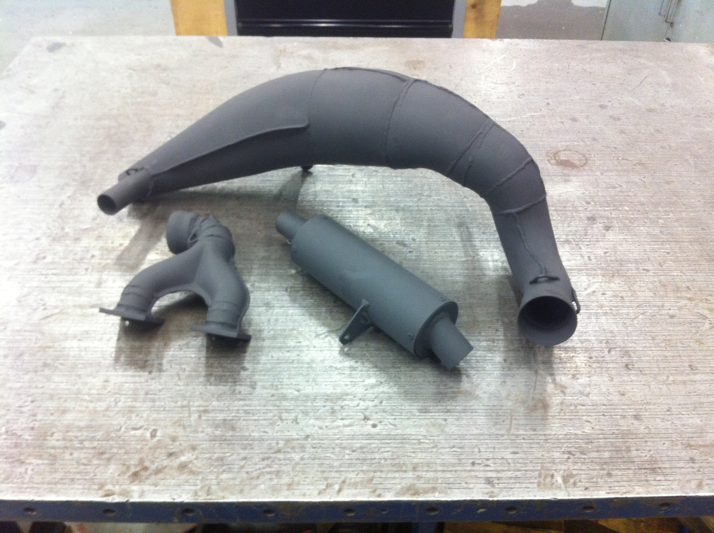 Fl400 Rotax conversion exhaust 583/617/670