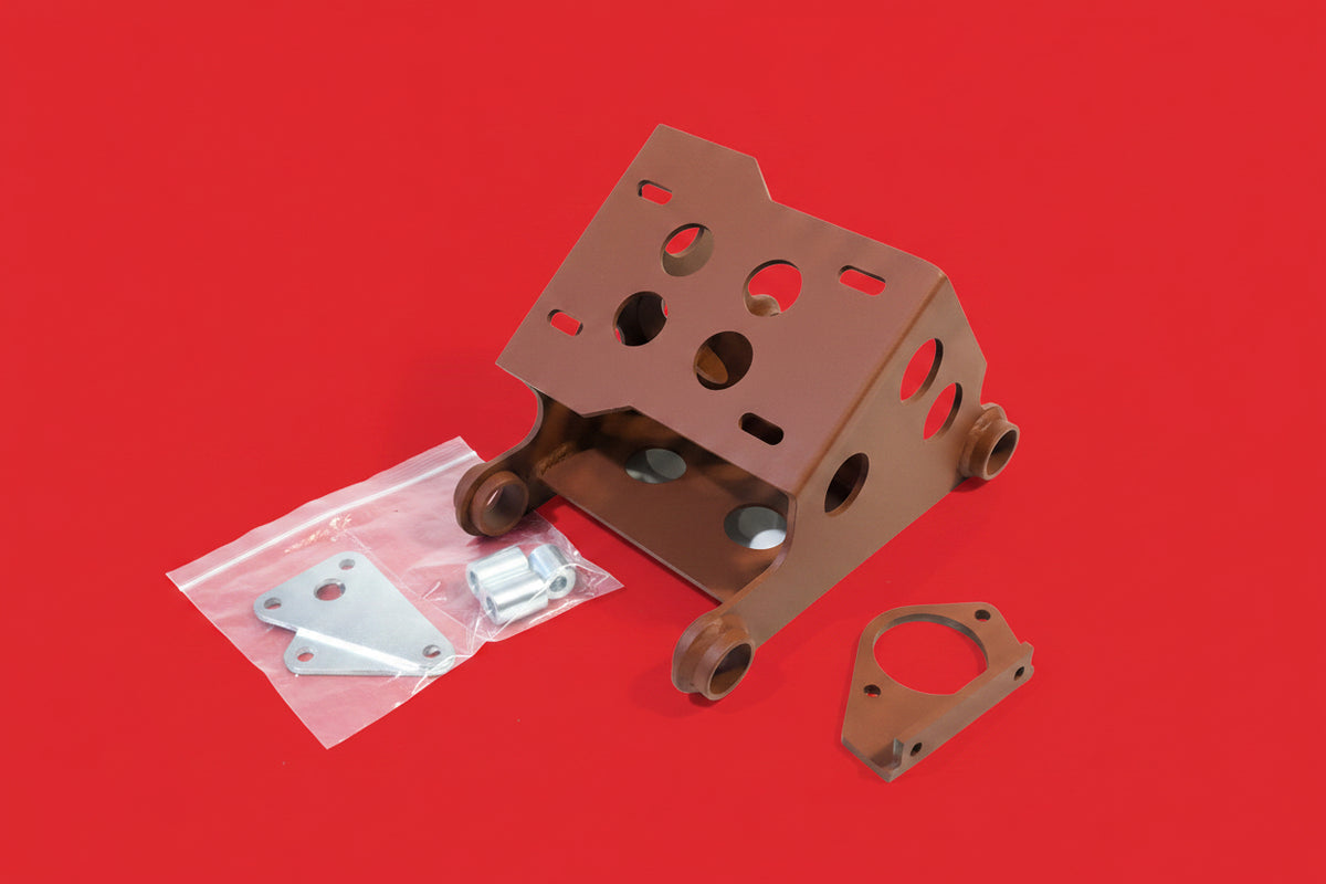 Fl350 rotax engine mount and starter bracket combo
