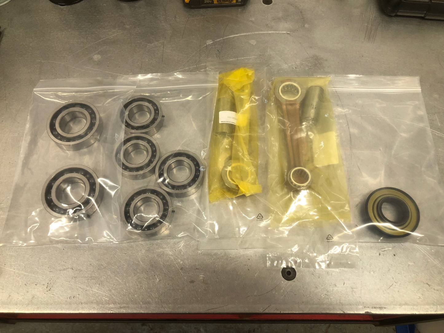 96-99 Rotax 670 crankshaft rebuild kit
