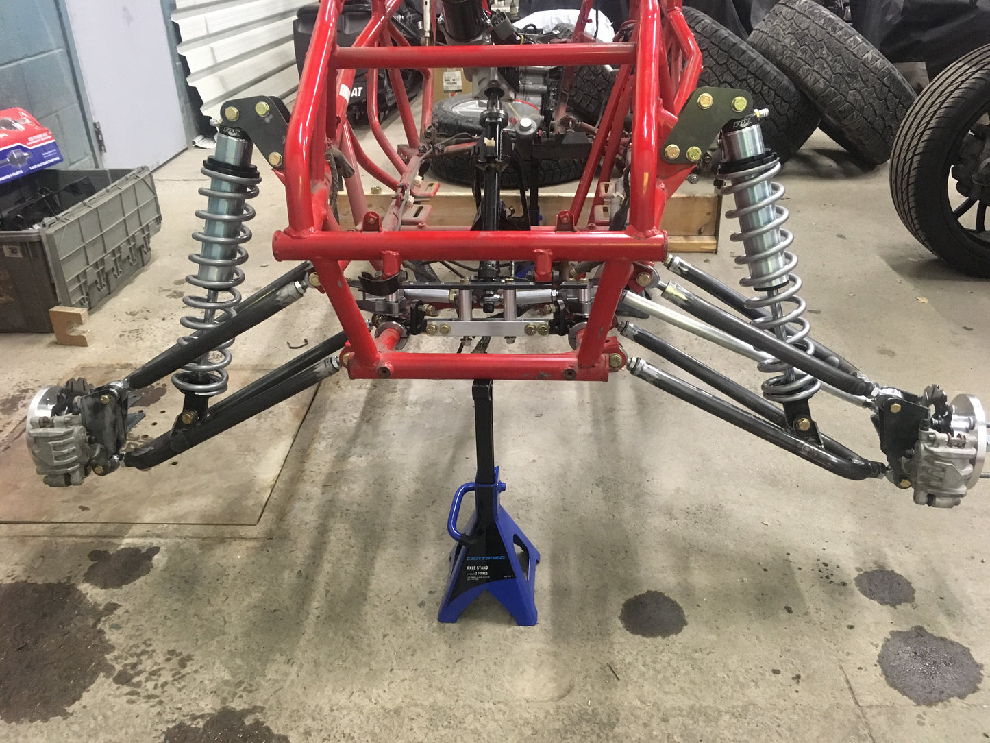 Honda Pilot Fl400 custom front long travel suspension kit